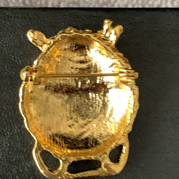 NWOT - Gold Tone Vintage Owl Broach. - Picture 3 of 5